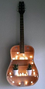 Old Guitar Shelf